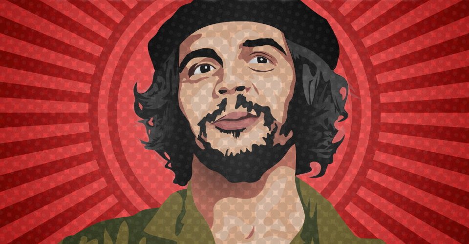 Ernesto Ché Guevara Portrait – Pop Art People – Vector Icon – Love Revolution – advanced SVG – Propaganda Poster Design – Inkscape Vector tools – Draw Freely – Illustration by gfkDSGN